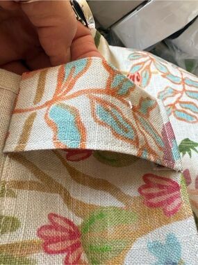 Anela Cotton Printed Scenic Cafe Curtain, Set of 2